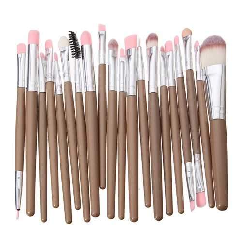 20Pcs Professional Makeup Brush Cosmetic Synthetic Hair Brus